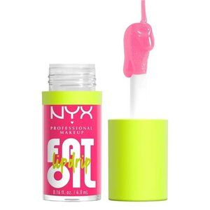 NYX PROFESSIONAL MAKEUP Fat Oil Lip Drip, Moisturizing Missed Call (Sheer Pink)